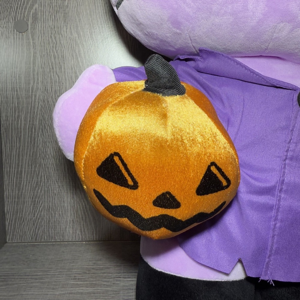 NWT Tik Tok Viral Hello Kitty 2025 Purple Frankenstein Halloween Greeter 21" - Picture 9 of 10
